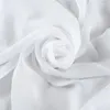 Kurtyna biały łuk ślubny tkanina 6 jardów szyfonowy draperia ceremonia dekorowania