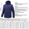 Men's Jackets designer 15 Areas Heated Jacket Usb Women's Winter Outdoor Electric Heating Warm Sports Thermal Coat Clothing Heatable U1BT