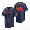 Jose Altuve Houston 2023 Camiseta de la colección Gold Astros 60th Anniversary Jerseys Yordan Alvarez Alex Bregman Justin Verlander Nolan Ryan Kyle Tucker Bagwell