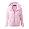 Kvinnors jackor Trendiga Winter Coat Cardigan Plus Size Hoodie Wear-Resistent Women Jacket