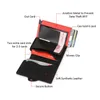 Wallets Thin Wallet Luxury Leather Security Men Women Card Holder Ridge Wallets Mini Purse Red Magic Minimalist Wallet 2021 Brand 6743002