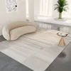 Carpet Japanese Light Luxury Living Room Coffee Table Blanket Wabi sabi Wind Rug Bedroom Bedside Soft Waterable Bath Mat 221104