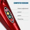 Leg Massagers Electric Dolphin Massager Back Massage Hammer Vibration Infrared Stick Roller Cervical Body Massage 221104