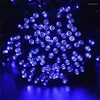 Stringhe Luci natalizie per esterni Solar LED Fairy String 8 modalità Lampada impermeabile per Garden Street Decor Home