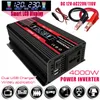 Солнечные панели 110V220V Система солнечной панели 18V18W Солнечная панель30A контроллер заряда 4000W Модифицированный синусоиданный комплект инверторного набора мощности 221104