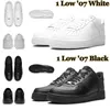 AF1 Airforce1 Designer Shoes 1 Low 07 Men Women Casual Triple White Black Mens Trainers Outdoor Sports Sneakers Platform 36-46 W8ed#