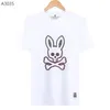 Camiseta de diseñador para hombre Camiseta Psycho Bunny Moda Casual Traje de lujo Pantalones cortos de calle Ropa de manga Camiseta de mujer Talla M-XXXL