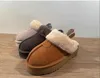 Designer Man Women Winter Snow Boots Slippers Soft confortável Salão de ovelha Mantenha sapatos de plataforma quentes garotas lindas gif8h5