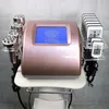 6 en 1 ultrasons Cavitation réduction de graisse minceur machine radiofréquence visage corps lifting lipo laser perte de poids vide RF équipement de massage