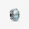 Star Diamond Pendant Charm Snowflake Flower Love Beads Gift Jewelry Diy Fit Pandora Armband