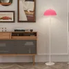 Lampada da terra moderna rosa per l'arredamento della camera da letto del soggiorno, lampada da scrivania in burro acrilico con atmosfera calda, apparecchio di illuminazione da studio G1002
