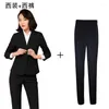 Women's Tracksuits 2 Piece Outfits For Women Professional Women's Suit Spring And Autumn OL Temperament Business Self-cultivation