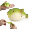 Squishy Pufferfish Fidget Toy Funny Simulation Puffer Fish Anti Stress Venting Balls Squeeze Toy Stress Relief Decompression Toys Angst Reliever