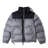 Designer Heren Puffer Jackets Damesbrief Afdruk Noord-lagen Paren Warm Waterdichte bovenkleding Jacket voor mannelijke gezichtsgrootte M-XXL