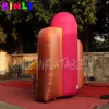 Customized advertising giant Inflatable hotdoglovely aerated sausage balloon for promotion