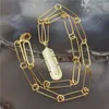 Pendant Necklaces 18inch 10pcs/lot Design Cz Charm Necklace Feather Shape Component Jewelry Plated Chain Wholesale