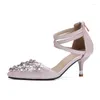 Sandals Summer Summer Fashion Women's Shoes 41-43 Baotou Wine Glass High Cheels 4244 45