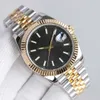 HETS Watch Gold Ceramic 41mm Calan 2813 Automatic 36 mm Woman 904L ACIER INOXED CALENDRAL AUTOMATIQUE SAPPHIRE MIRROIR Classic Lumino208V