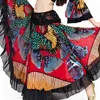 Stage Wear Gypsy Large Skirts Bohemia Chiffon 2022 S Belly Dance Costume Dress For Women Tribal Flamingo Clothing