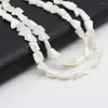 Perline Conchiglia d'acqua dolce naturale Perline Irregolare Madreperla Distanziatore allentato per creazione di gioielli Collana braccialetto fai da te 8-10mm