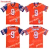 축구 유니폼 남성 The Waterboy Football Jersey #9 Bobby Boucher 50 주년 기념 영화 유니폼 스티치 크기 S-XXXL