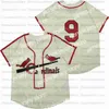 Baseball Jerseys Retro Baseball 1967 1982 e 1992 camisa doméstica 45 Gibson 1 O.Smith 30 Cepeda 24 Herzog 18 Shannon 14 Boyer