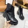 Hohe Qualität Doppel G Stiefeletten Designer Leder Absatz Stiefel GGity Stilvolle Frauen Winter Blondie Booties Sexy Warme sdgfs