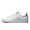Casual Shoes Fashion Sneakers Triple Iridescent White Black Green Blue Red Pink Metallic Silver Lush Red Low Stan Smith Men Women Flat