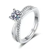 Luxe Wind INS stelt imitatie diamanten ring voor Meisje Schroefpatroon herenringen klassieke mannen Titanium staal ontwerper voor vrouwen luxe geschenken vrouw meisje sieraden