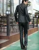 Мужские костюмы сделали жених смокинг XS-4XL Groomsmen Custom Made Side Vent Cuest Swed Gridegroom и брюки