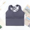Yoga Outfit Beauty Back Sports Bra Women Tube Top Shockproof Sexy Breathable Athletic Fitness Running Gym Tops Crop Push Up Bras