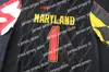 Maillots de football James Maillot de football Maryland Terrapins Ruben Hyppolite II 18 Mosley Branden Jennings Greg Rose Deshawn Holt Beau Brade John Berard Challen