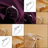 Bangle Bangle Fashion Selling Exquisite Trend Sier Water Drop Armband Double Round For Women Accessories Gift Bangle Delivery Jewelr Dhktq