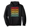 Hoodies masculinos zimbabwe bandeira de armas harare alojamento moletom homens mulheres unissex algodão moda moda moletom