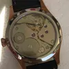 Superclone LW Watch 44mm Basit Moda Özelleştirilmiş Mekanik Saat Dafei ETA6497 Tin Bronz Aydınlık Su geçirmez Safir Cam Erkekler