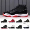 2023 25th Anniversary Jumpman 11 Basketballschuhe 11s Prom Night Bred Space Jam Gym Red Platinum Tint Sneakers Männer Frauen High Concord 45 SportsJORDON JORDAB