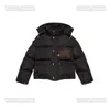 5A Designer Men's Trench Coat Hooded Parka Fashion Winter Business Long Thick Slim Coat Jacket Parker Herrkläder Logo broderi
