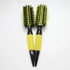 Hårborstar Trä med vildsvin Bristle Mix Nylon Styling Tools Professional Round 6PCSSet 2211053162051