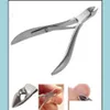 Scissors Toenail Clipper Edge Cutter Scissor Plier Skin Remover Nipper Tool Manicure Toe Ingrown Nail Art Cuticle Pedicure Dead Trim Dhilf