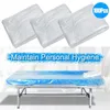 Chair Covers 100pcs Rectangle Protective Multifunctional Bed Transparent Disposable Couch Cover Massage Table For Sofa Large Waterproof