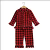 Home Kleding Winter Boutique Veet Stoffen Rode Kinderkleding PJ's met kanten Toddler Boys Set Pyjama Baby Sleepwear 210908 Drop de DHHH1