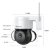 Dome Hız Kameraları 5 Milyon HD Gece Görüş Tuka Avlu Top Makinesi Kablosuz Wifi Grafiti Akıllı Gözetim Kamerası