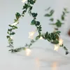 Cuerdas estrella burbuja bola LED cadena luces jardín batería energía interior iluminación Navidad decoración lámpara boda fiesta hogar Decoración