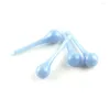 Lustre cristal opaque Blue100pcs 16 60mm pendentifs goutte de pluie suspendus pour rideau de verre lampe chandelier ornement