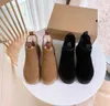 BOOTS 2022 Mini Neumel Platform Chelsea Boot Tasarımcı Kadın Kış Ayak Bileği Avustralya Kar Kalın Alt Alt Alt Deri Sıcak Kabarık Kökte Sugg Hgg