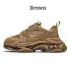 Balencigas Balencaigaity With Original Box''Balencaigas''Designer Shoes Paris 17FW Triple S Running Shoes Sneakers Dad Men Women Casual Crystal Clear Bubble