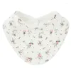 Hair Accessories Soft Bibs Vintage Bib For Babies 0-24Month Skin Friendly Baby Boy Girl