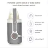 Bottle Warmers Sterilizers# USB Baby Portable Travel Milk Infant Feeding Heated Cover Insulation Thermostat Outdoor Food Heater 221104