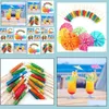 Bar Tools Bar Tools Paper Cocktail Parasols Umbrellas Drinks Picks Wedding Event Party Supplies Holidays Garnishes Holders 144Pcs/Se Dhpfg