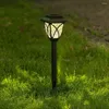 1 pièces Lumière Solaire De Pelouse Rétro Paysage Décoratif Led Sol Extérieur Jardin Allée Décoration